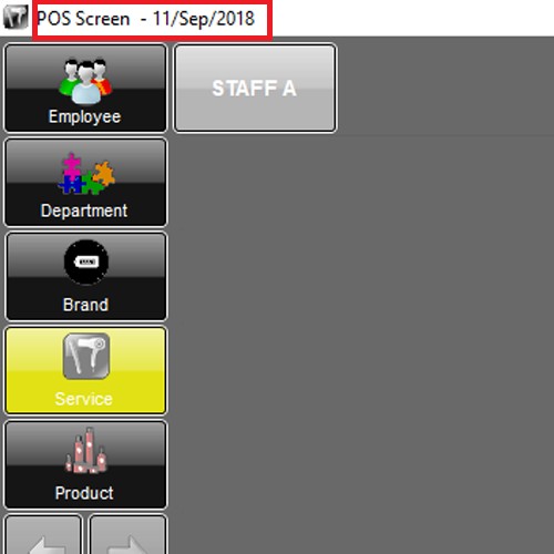 POS Screen