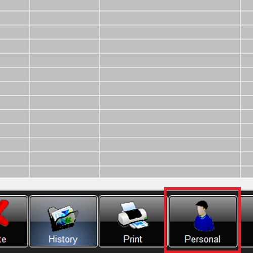 Employee Thumbprint Setting