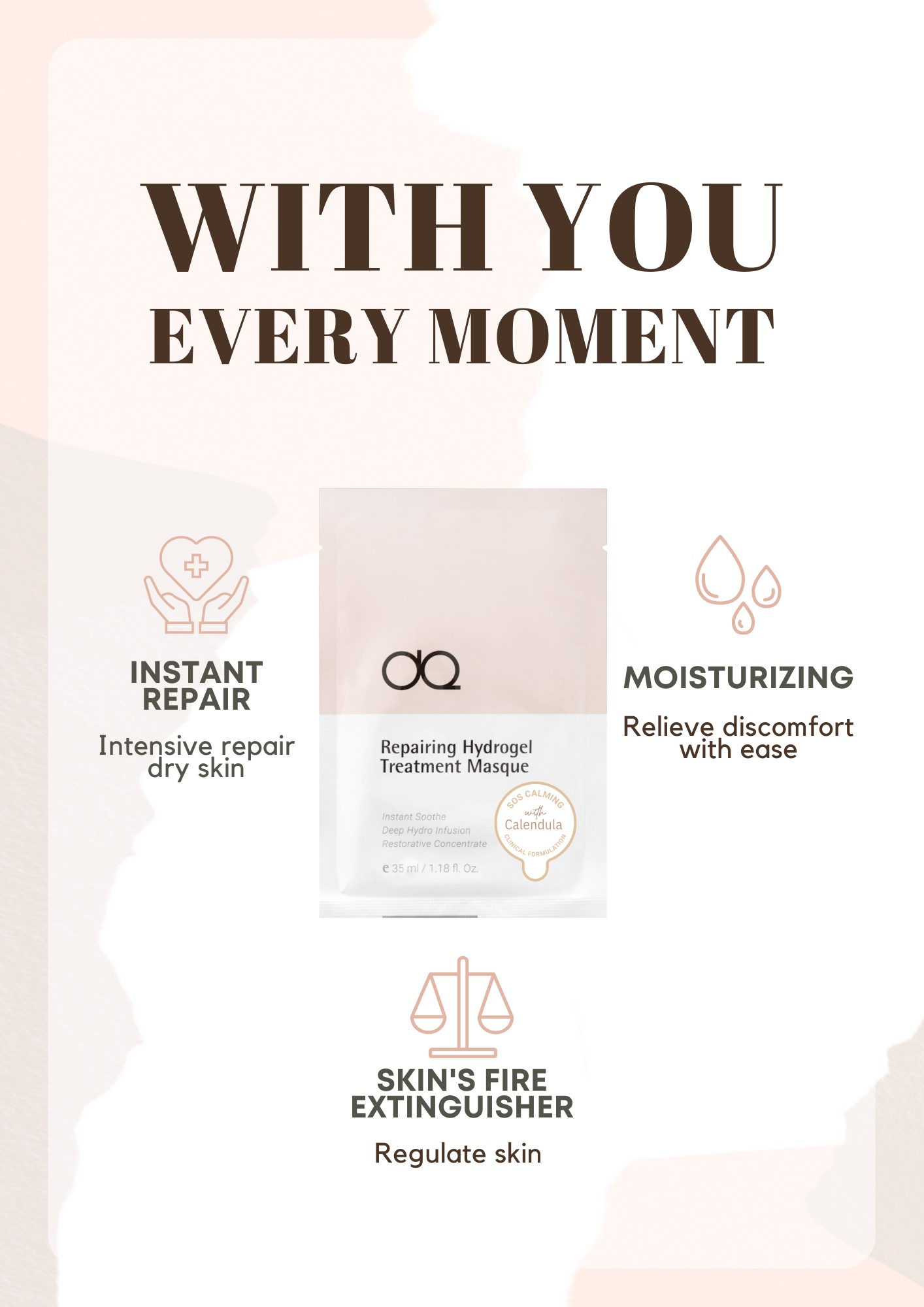 (SOS Calming) Repairing Hydrogel Treatment Masque