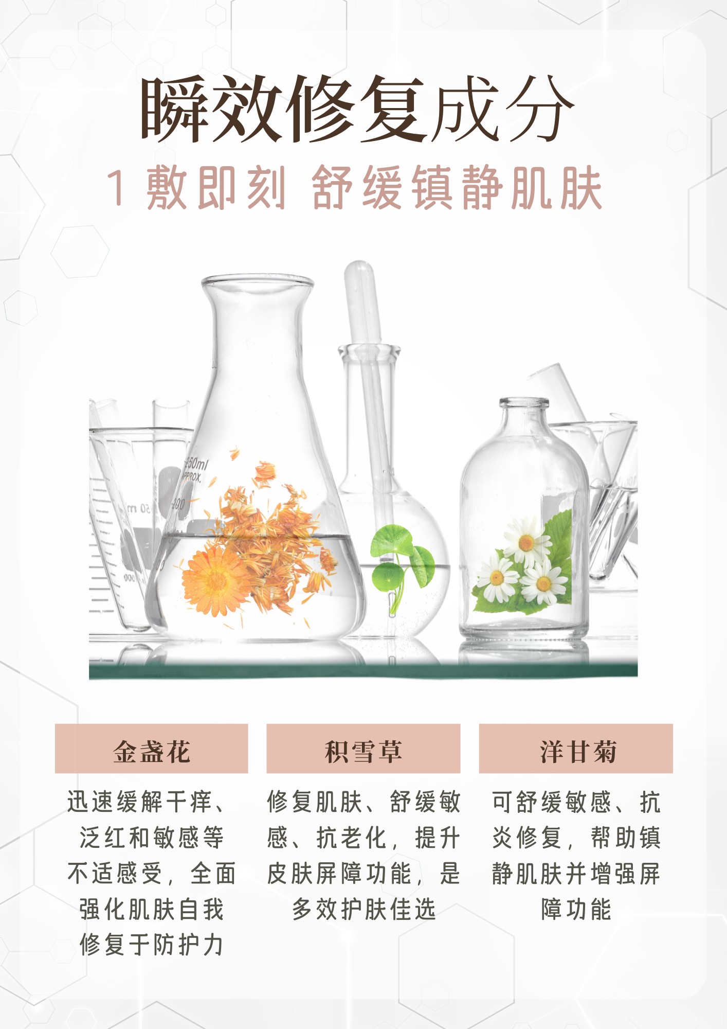 (SOS CALMING) REPAIRING HYDROGEL TREATMENT MASQUE 10PCS