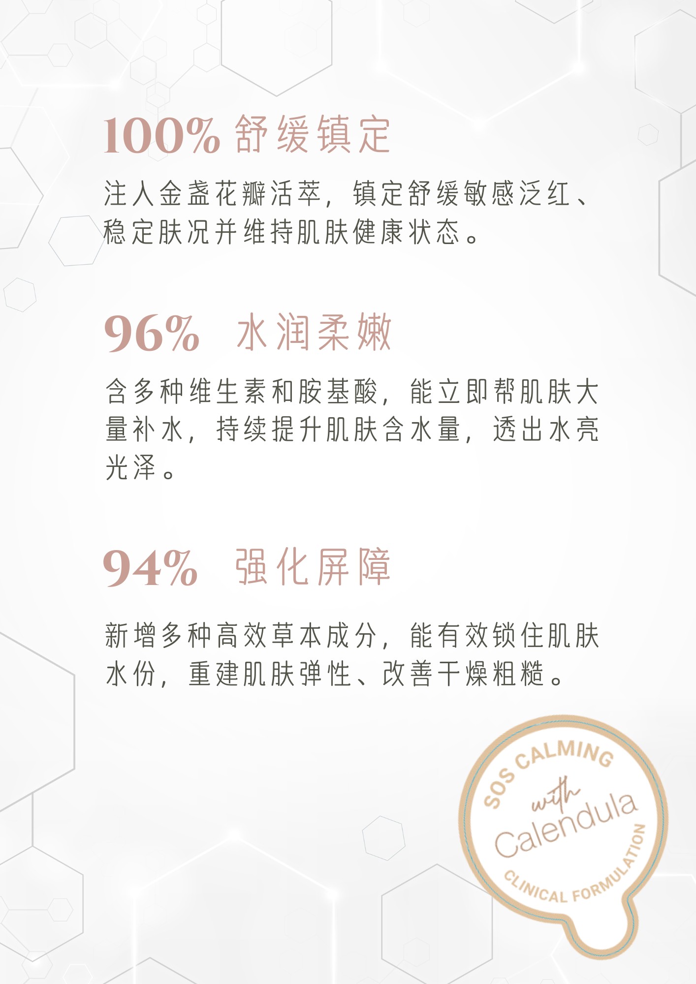 (SOS CALMING) REPAIRING HYDROGEL TREATMENT MASQUE 10PCS